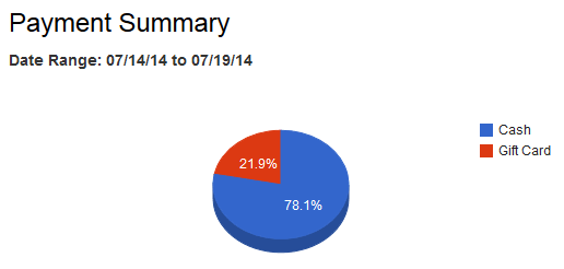 Payment Summary Report