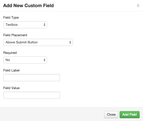 Add Custom Fields