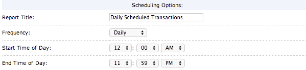 Edit Recurring Billing